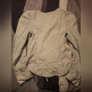 Free People Jean shirt